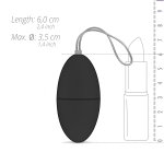 EasyToys - Vibratie Ei - Zwart
