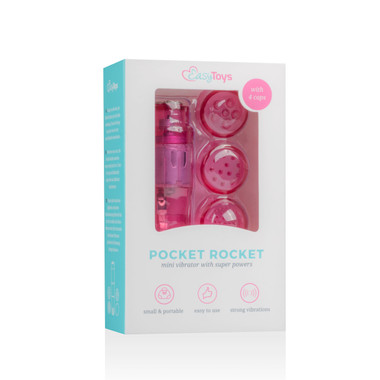 Easytoys Pocket Rocket - Pink - EasyToys Easytoys Pocket Rocket - Pink - EasyToys