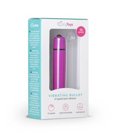 will my iphone vibrate on silent mode Easytoys 10 Speed Bullet Vibrator - Purple