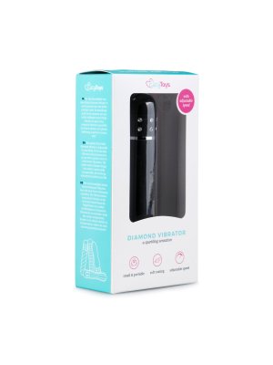 Easytoys Mini Vibrator Glad - Zwart