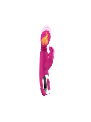 Easytoys Vibe - Stotende Vibrator Met Verwarmingsfunctie - Roze