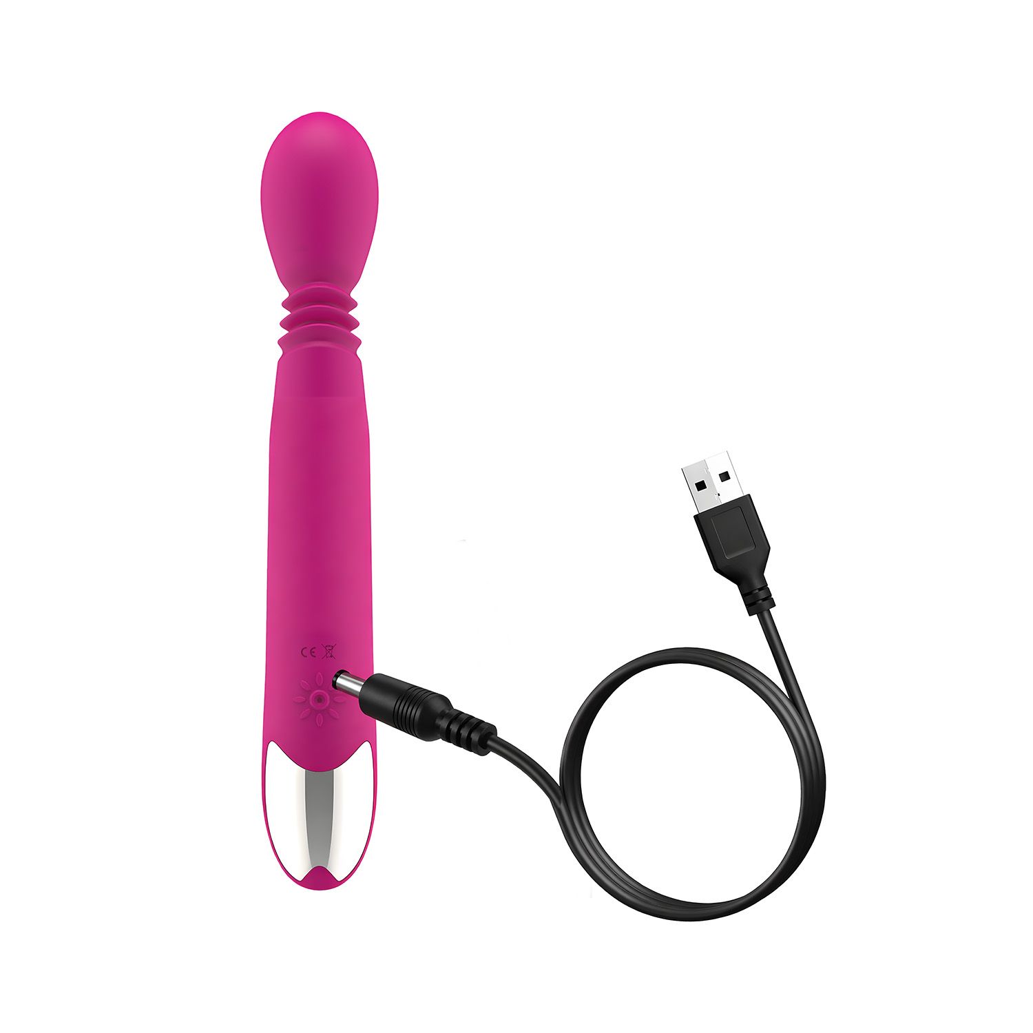 Easytoys Vibe - Stotende Vibrator Met Verwarmingsfunctie - Roze foto 4