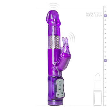 Easytoys Purple Rabbit Vibrator - EasyToys