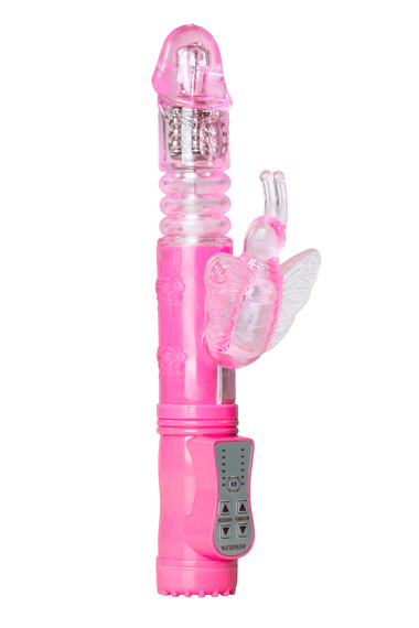 Easytoys Pink Butterfly Vibrator - EasyToys