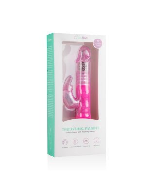EasyToys Stotende Rabbit Vibrator - Roze