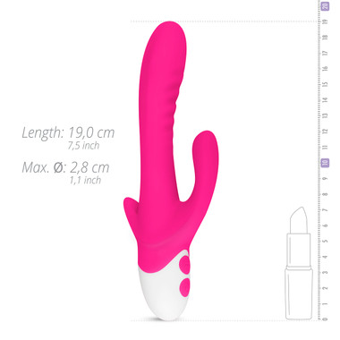 Stellar Vibe Rabbit Vibrator - Pink - EasyToys