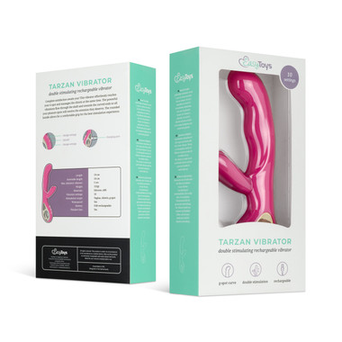 Tarzan Vibrator - Pink - EasyToys