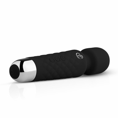 Vibromasseur Wand Be Wanded Noir Alive - Rechargeable USB, Imperméable, Multi-vitesses