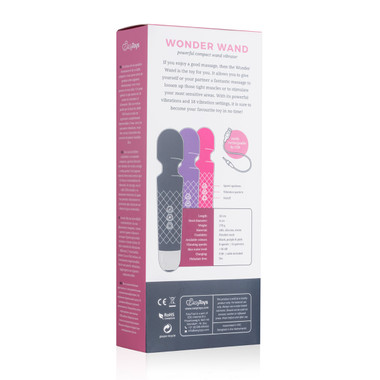 Mini Vibromasseur Rechargeable King Wand En Silicone Rose - YOBA - Neuf - Discret Et Imperméable