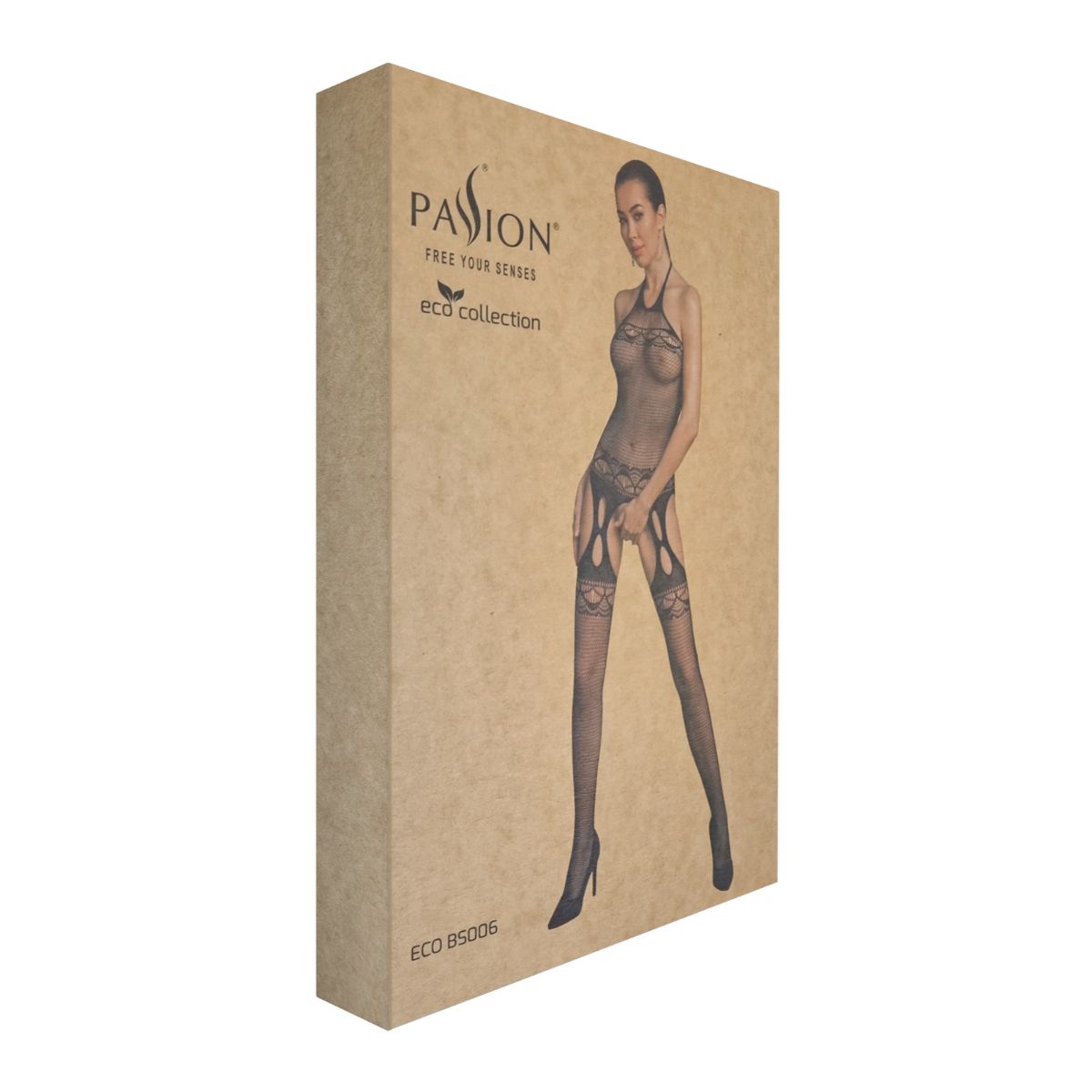 ECO Passion - Bodystocking BS006 - Zwart - Afbeelding 8