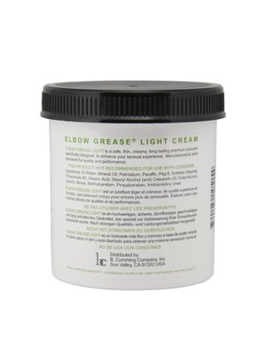 Elbow Grease - Light Cream Jar - 443 ml