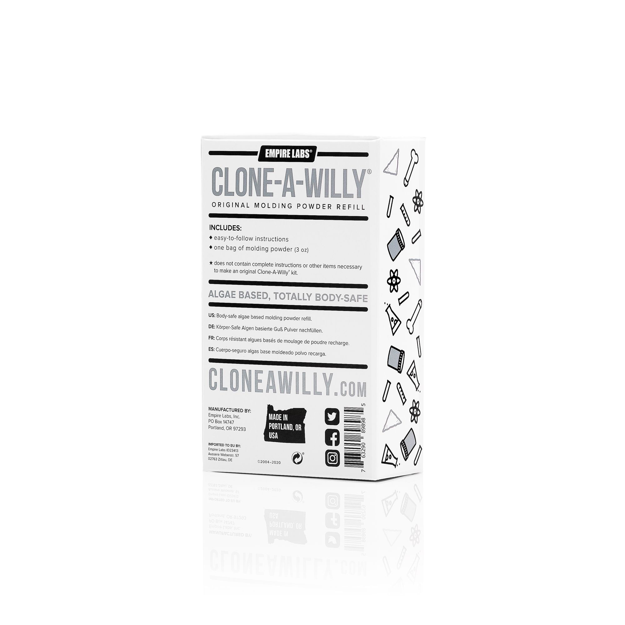 Clone-A-Willy - Molding Powder Refill Bag - Afbeelding 4