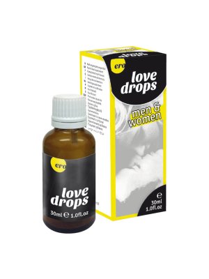 Liefdes druppels voor man en vrouw