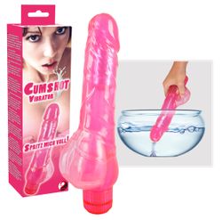 Pinkfarbener Cumshot Vibrator
