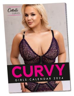 Pin-Up Kalender Curvy Girls 2024 
