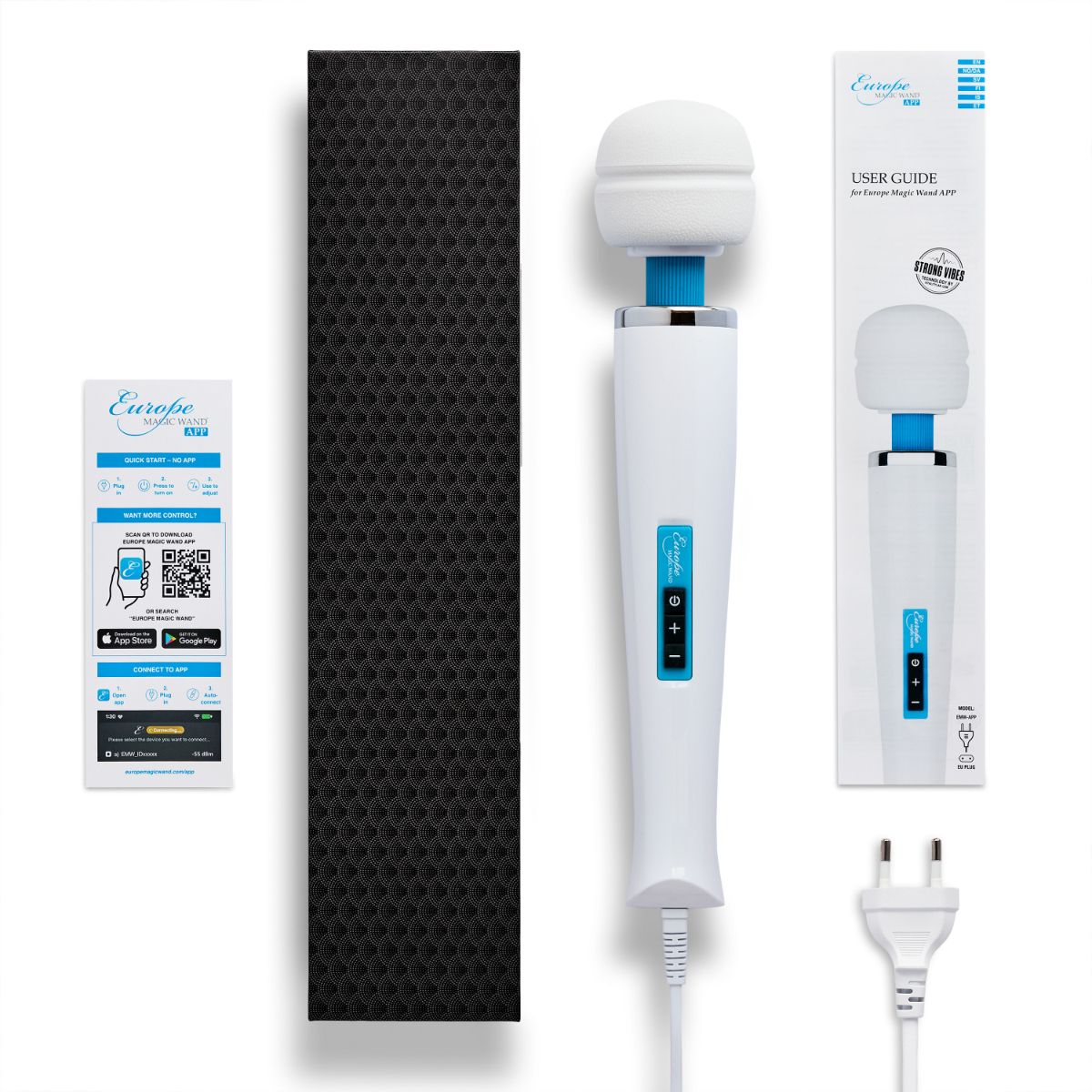 Europe Magic Wand - Body Massager APP Controlled - Wit