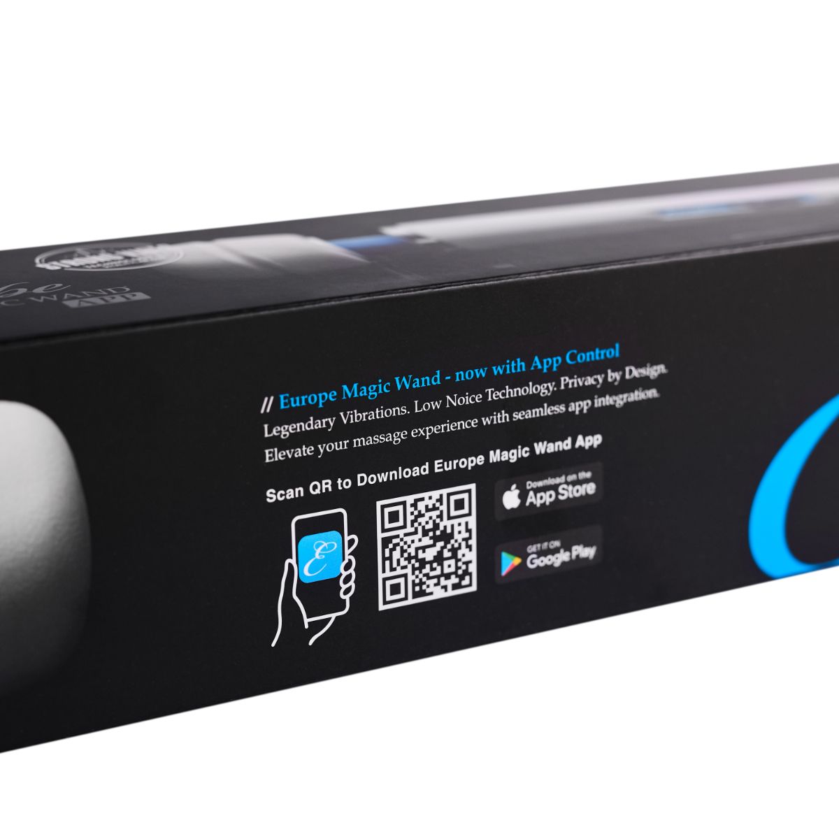 Europe Magic Wand - Body Massager APP Controlled - Wit foto 10
