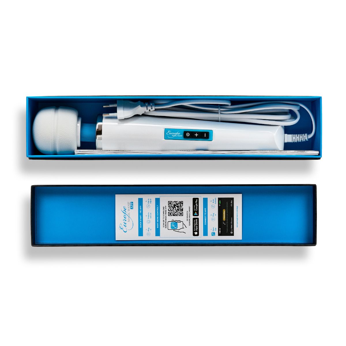 Europe Magic Wand - Body Massager APP Controlled - Wit foto 11