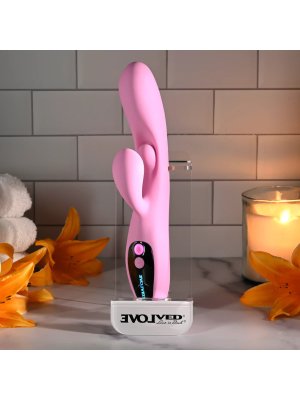 Evolved - Push The Button Vibrator - Roze