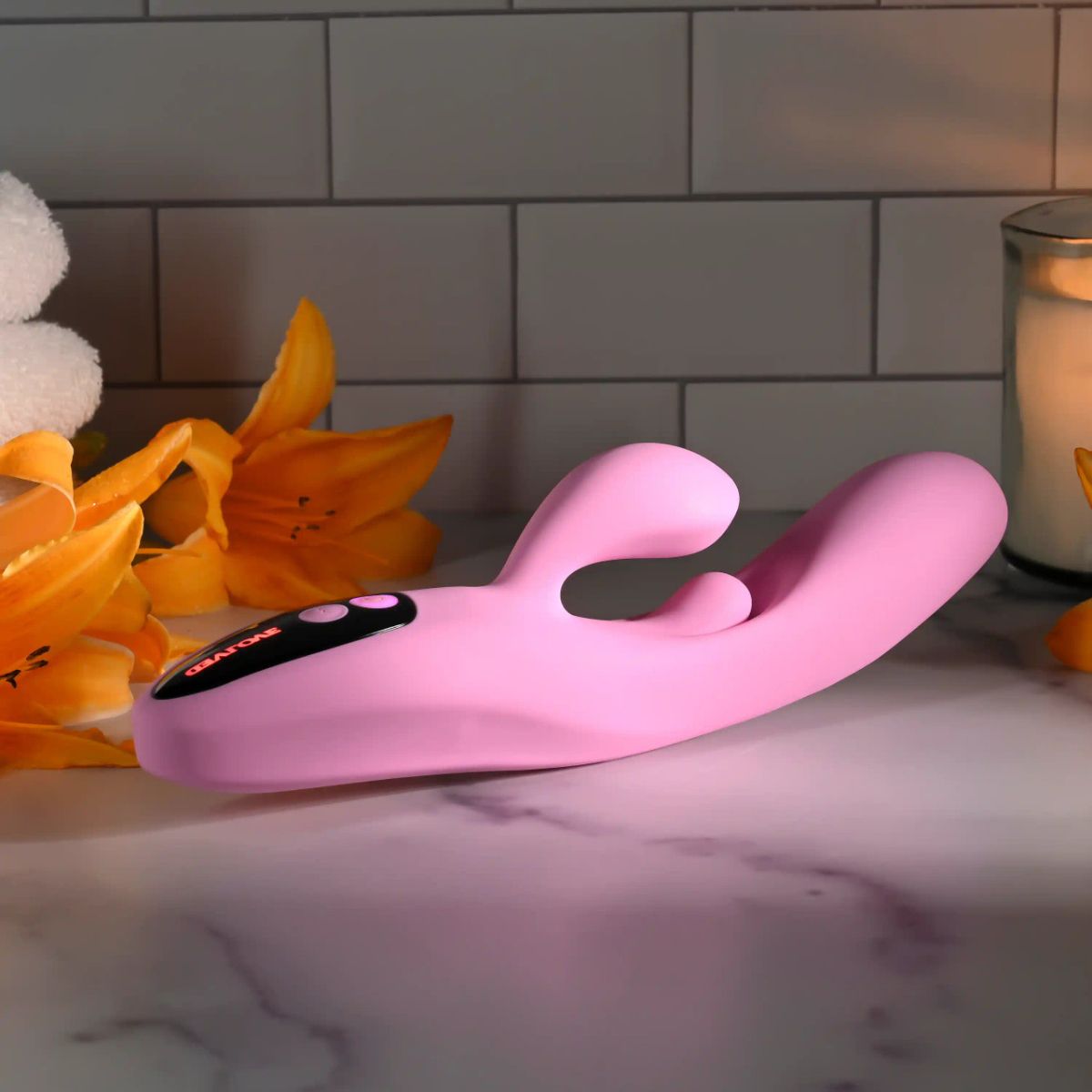 Evolved - Push The Button Vibrator - Roze - Afbeelding 7