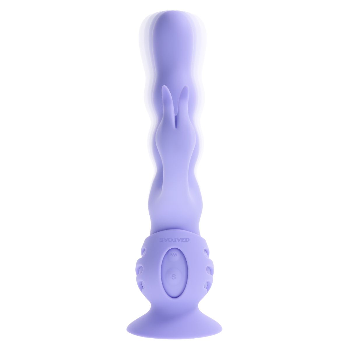 Evolved - Wiggly Bunny Rabbit Vibrator - Paars - Afbeelding 5