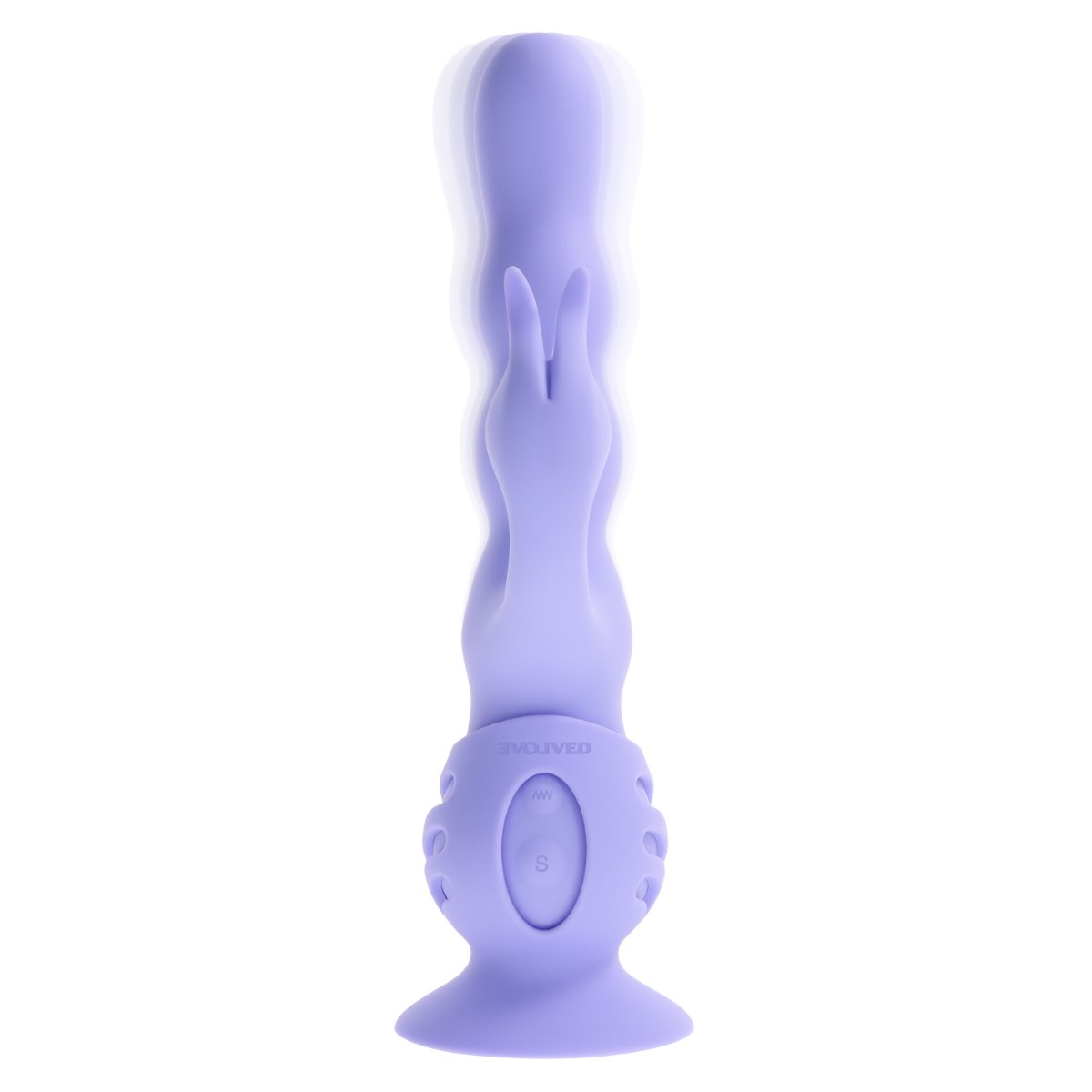 Evolved - Wiggly Bunny Rabbit Vibrator - Paars