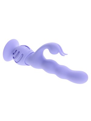 Evolved - Wiggly Bunny Rabbit Vibrator - Paars