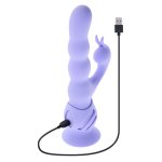 Evolved - Wiggly Bunny Rabbit Vibrator - Paars