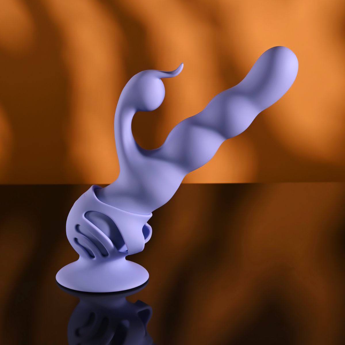 Evolved - Wiggly Bunny Rabbit Vibrator - Paars - Afbeelding 7