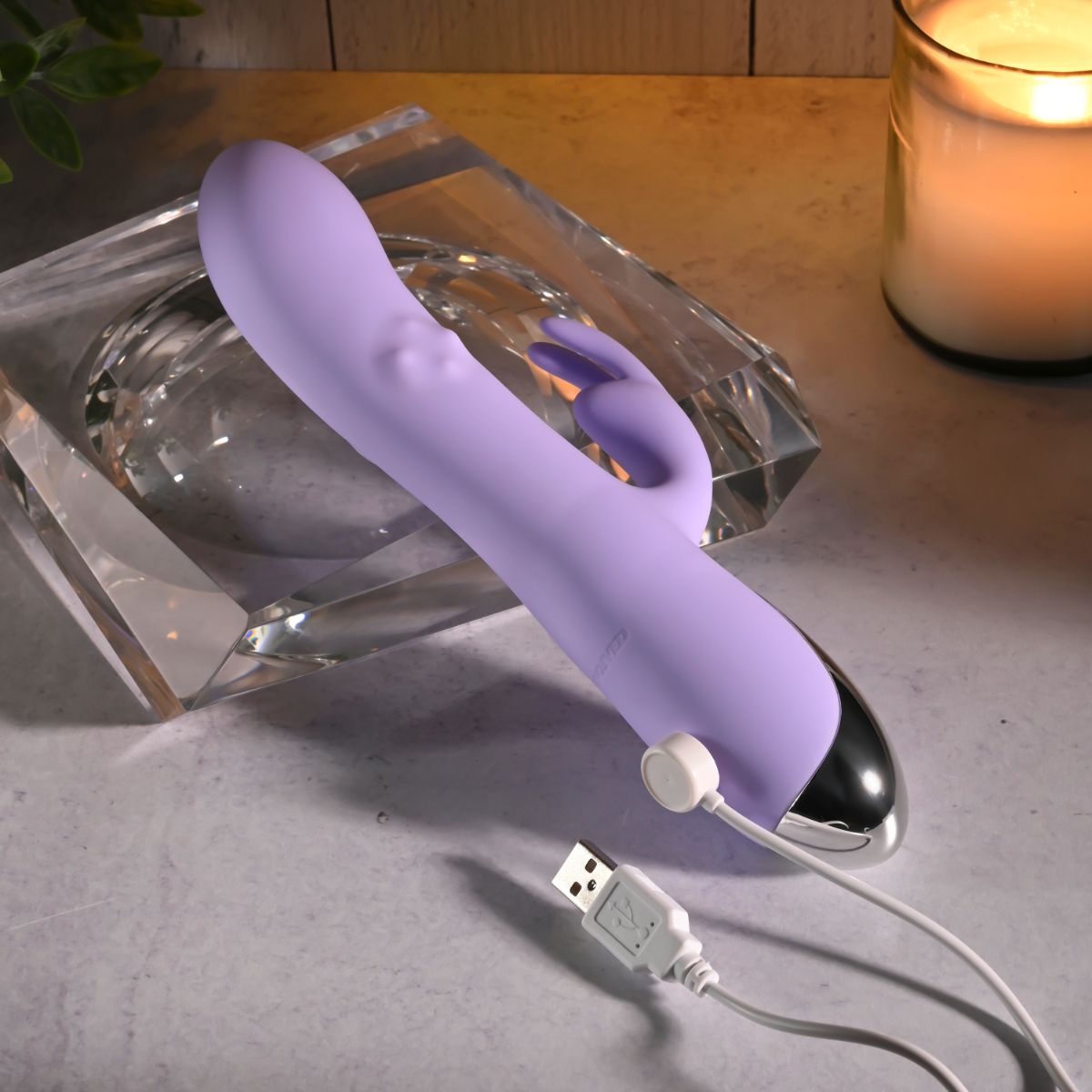Evolved - Spinderella Rabbit Vibrator - Roze - Afbeelding 7