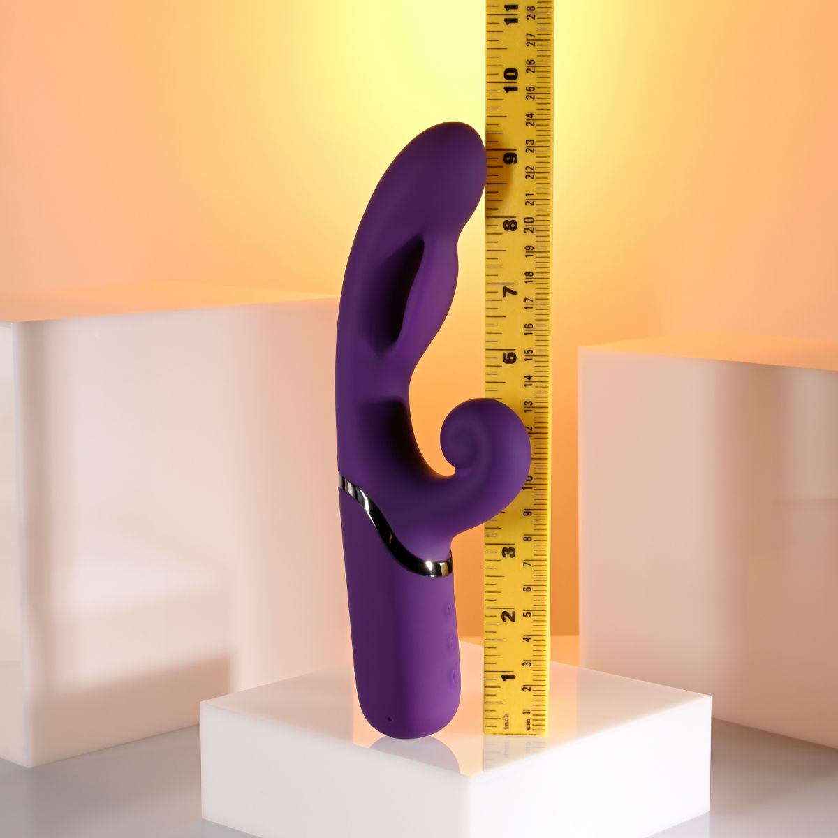 Evolved - Pleasure Puff Rabbit Vibrator - Purple - Afbeelding 6