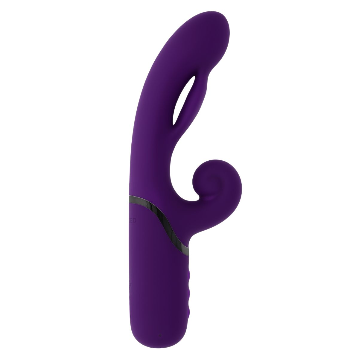 Evolved - Pleasure Puff Rabbit Vibrator - Purple - Afbeelding 2