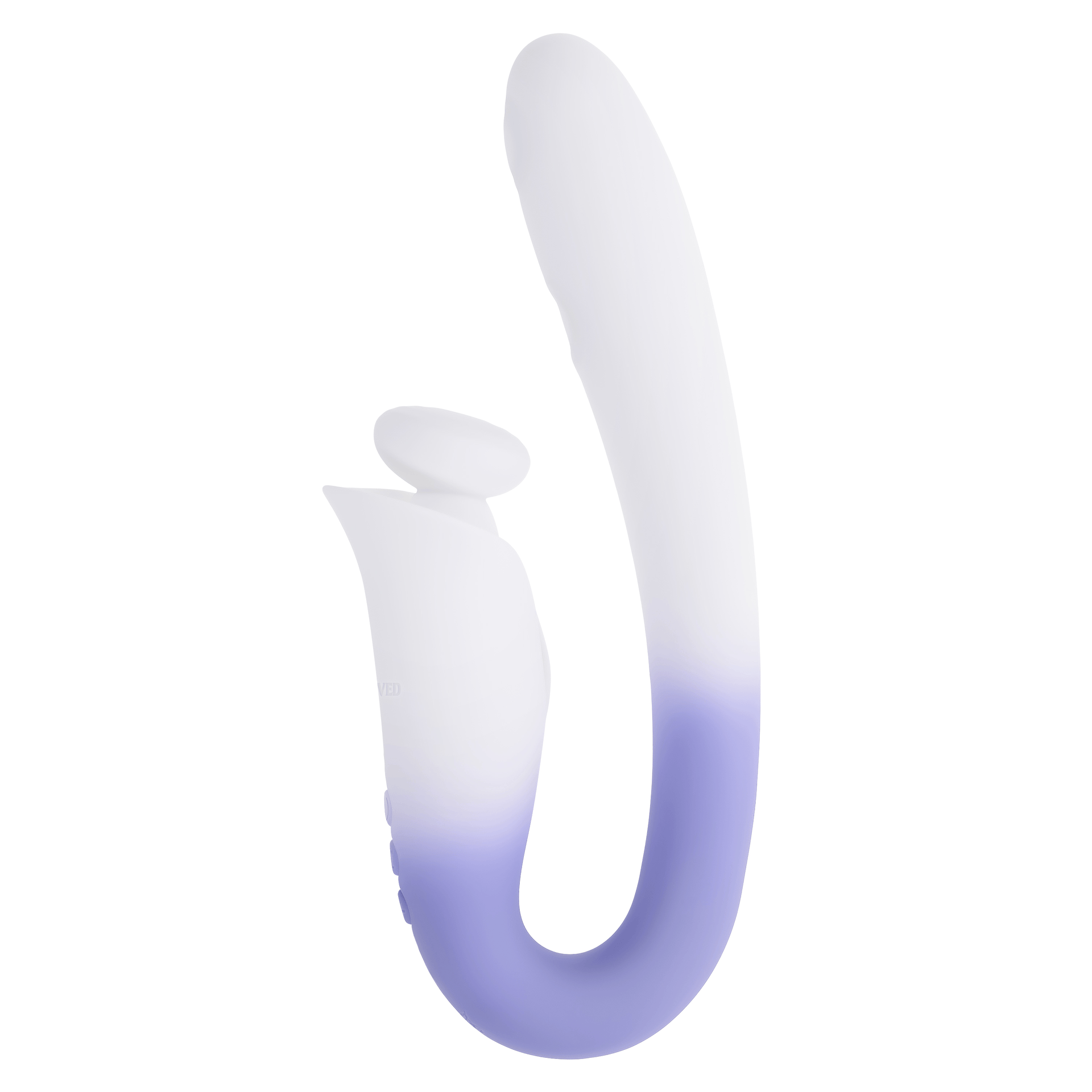 Evolved - Spring Loaded Multi Rabbit Vibrator - Paars foto 2