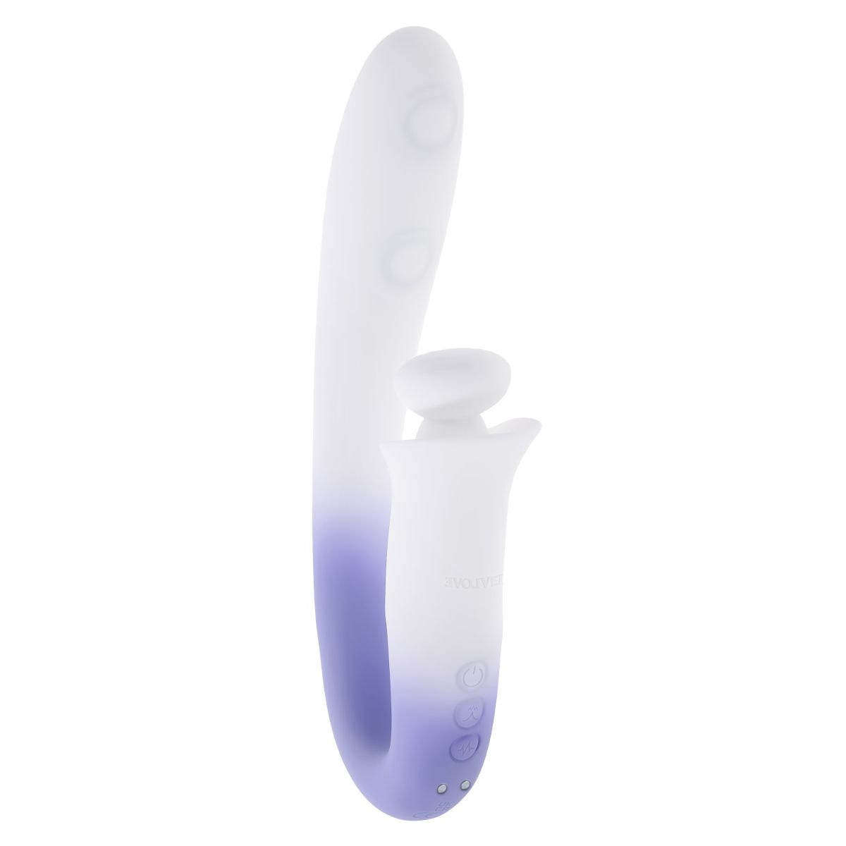 Evolved - Spring Loaded Multi Rabbit Vibrator - Paars