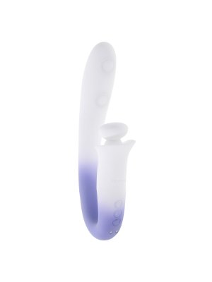 Evolved - Spring Loaded Multi Rabbit Vibrator - Paars