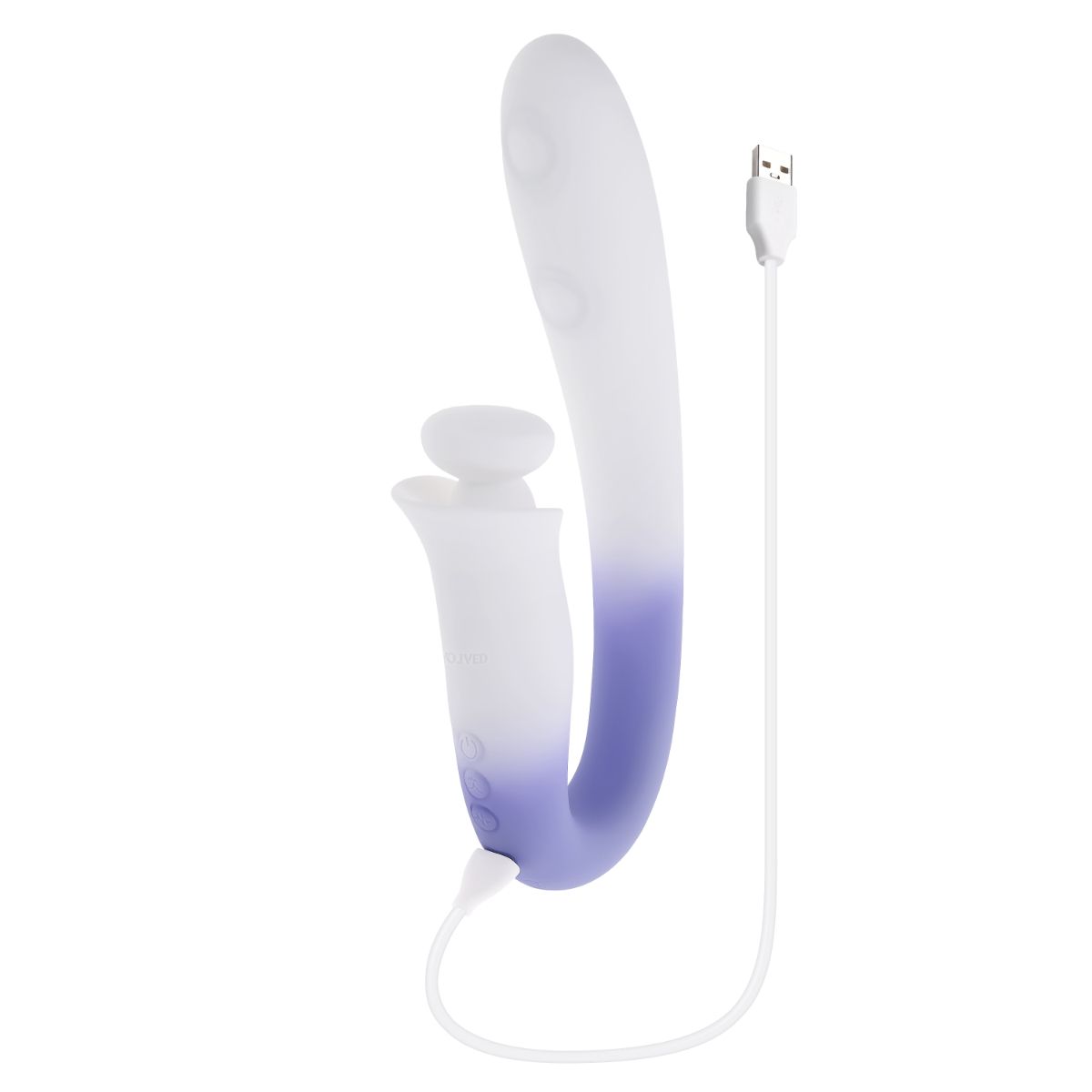 Evolved - Spring Loaded Multi Rabbit Vibrator - Paars foto 4