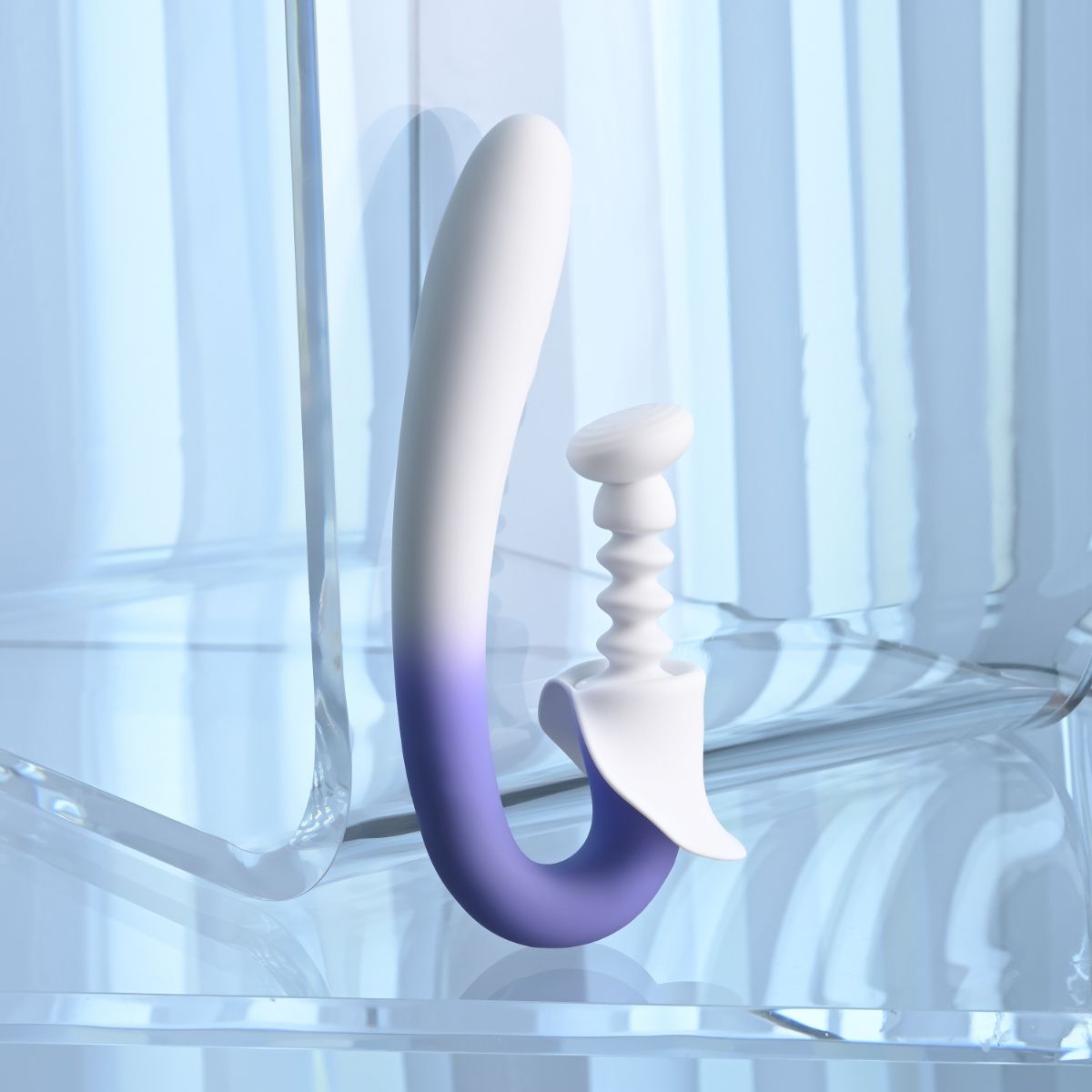 Evolved - Spring Loaded Multi Rabbit Vibrator - Paars foto 11