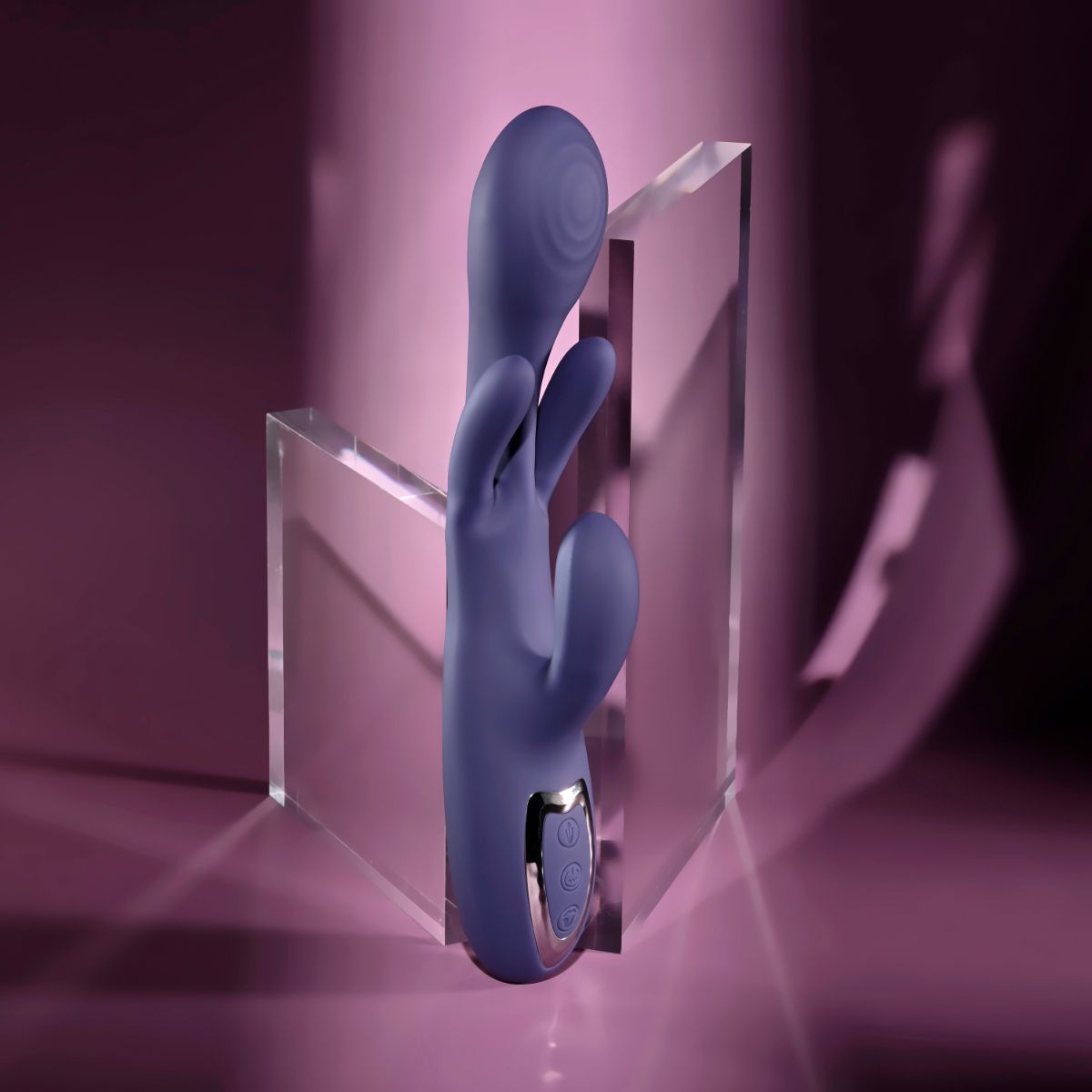 Evolved - Bow Down Rabbit Vibrator - Paars foto 7