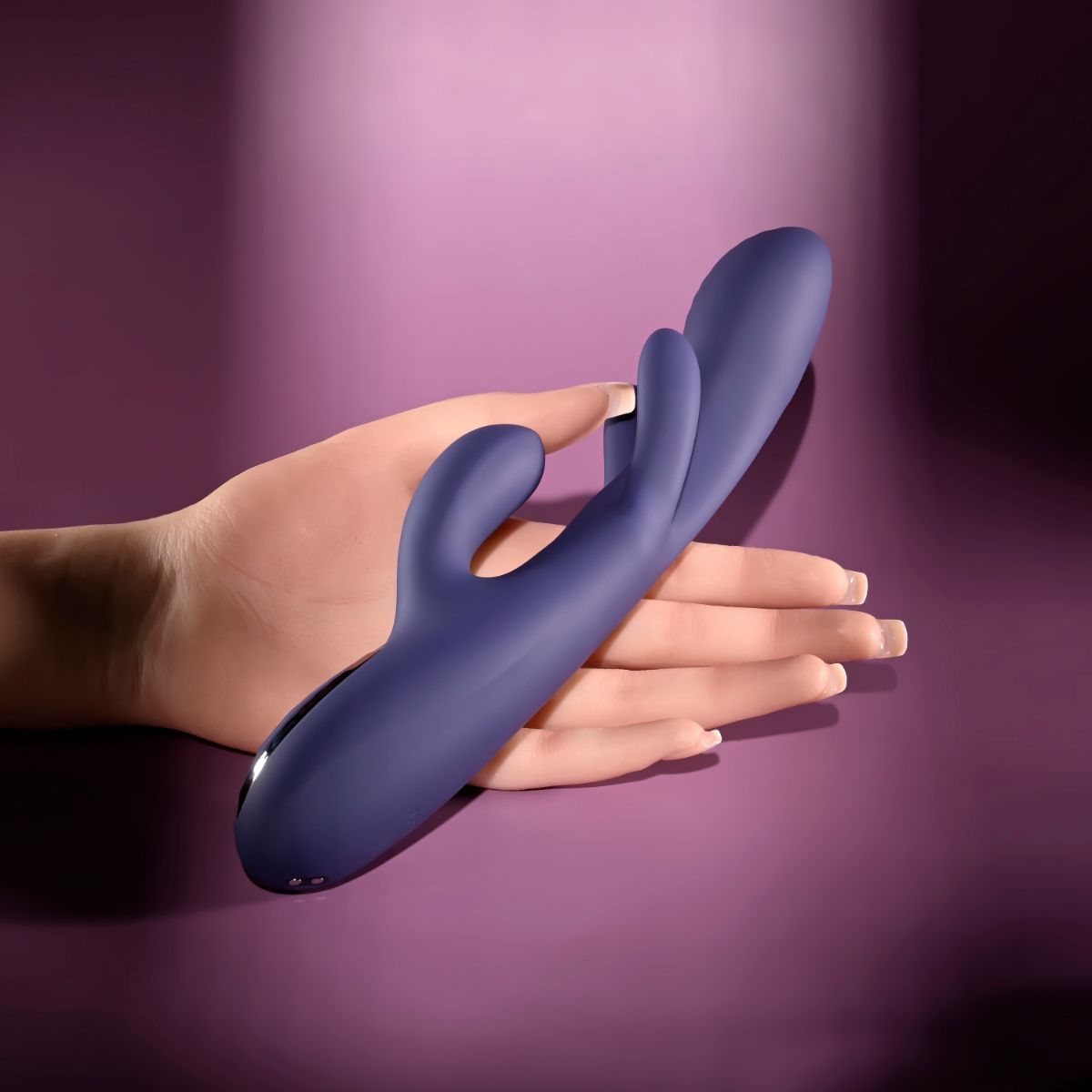Evolved - Bow Down Rabbit Vibrator - Paars foto 9