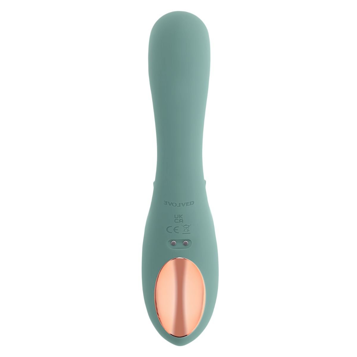 Evolved - Spiral Charm Clitorisvibrator - Groen foto 3