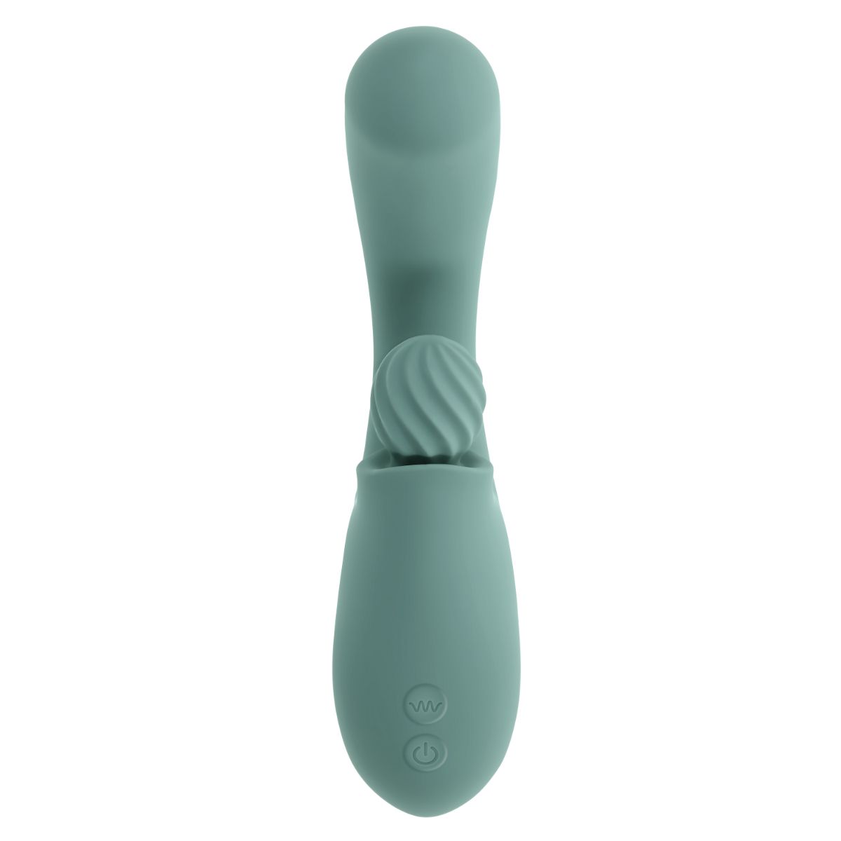Evolved - Spiral Charm Clitorisvibrator - Groen foto 4