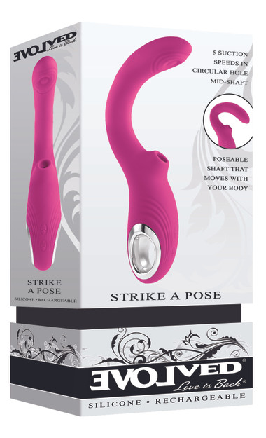 Evolved - Strike a Pose Tarzan Vibrator - Paars - Pabo Evolved - Strike a Pose Tarzan Vibrator - Paars - Pabo