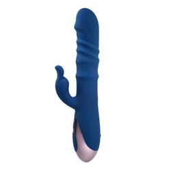 Evolved - El Vibrador Conejo Ringer - Azul Real