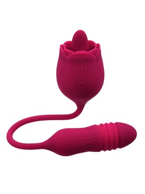 Evolved - Wild Rose Tong Vibrator - Rood