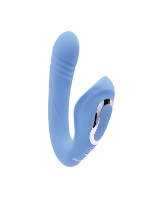 Evolved - Tap and Trust Vibrator - Lichtblauw