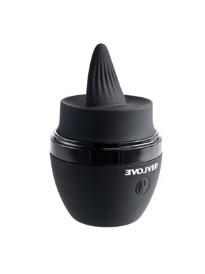 Evolved - Tongue Tied Vibrator - Zwart