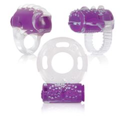 Evolved - Anillo para el pene True, set de 3 piezas