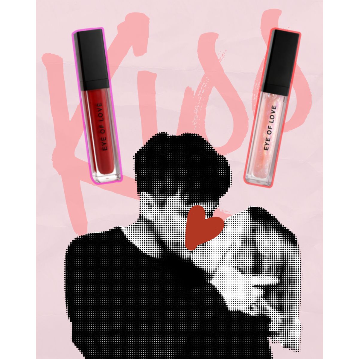 Eye of Love - Matchmaker Kiss Chemistry Lip Gloss - Pink Pulse - Afbeelding 9