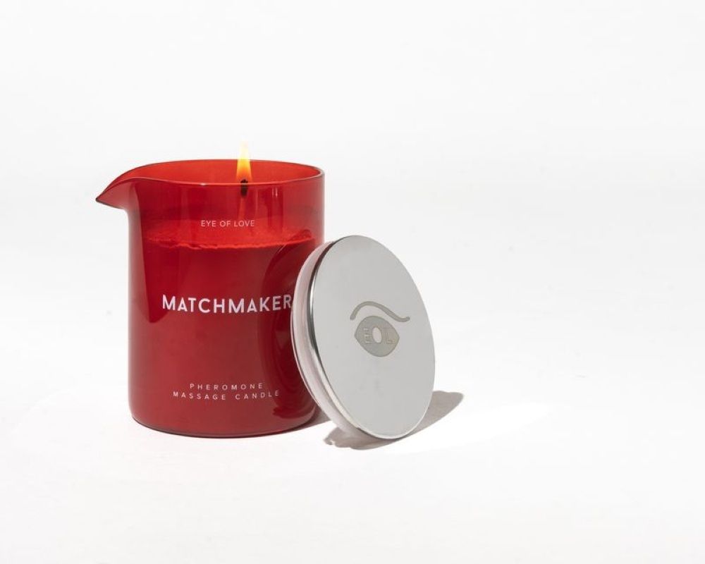 EOL Matchmaker Rode Diamant Feromoon Massage Kaars foto 5