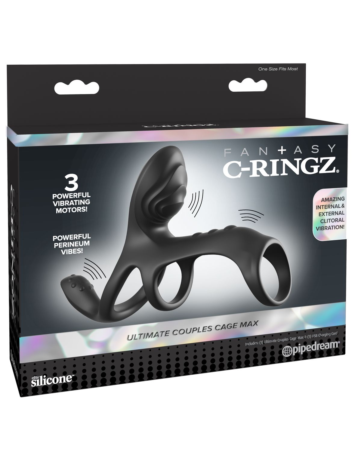 Fantasy C-Ringz - Ultimate Couples Cage Max foto 6